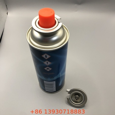 Tipe logam Tinplate Dan PP Portable Gas Stove Valve Dengan Inlet Thread CGA 600