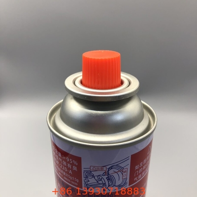 Stem katup lurus Butane Gas Valve Buna Inner Gasket Black Handle untuk peralatan gas