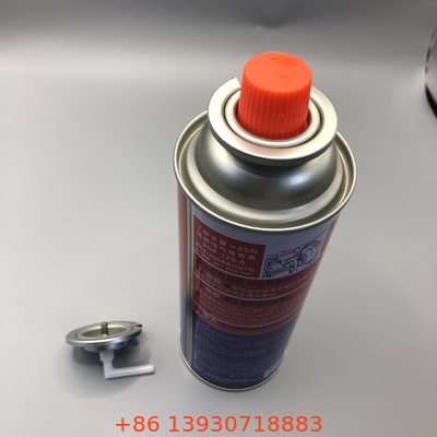 Stem katup lurus Butane Gas Valve Buna Inner Gasket Black Handle untuk peralatan gas