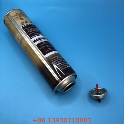Metal dan Plastik Butane Gas Lighter Valve dengan Aplikasi untuk Lighter Gas Refill