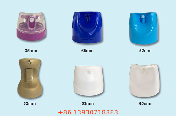 POM Rotor Aerosol Spray Nozzle untuk PP Tube 3,30 mm Diameter Luar