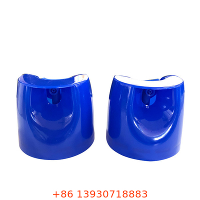 Blue Spray Aerosol Nozzle dengan tabung ekstensi dan PP Tube Material