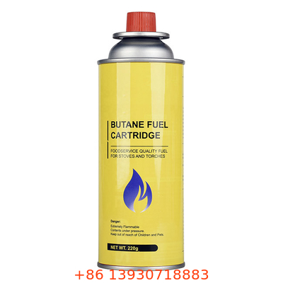 65 X 158 mm Butane Gas Canister - ODM Dapat diterima dalam Hot Pot
