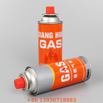 Pot gas butana ODM yang dapat diterima dengan gas butana dan gas ringan