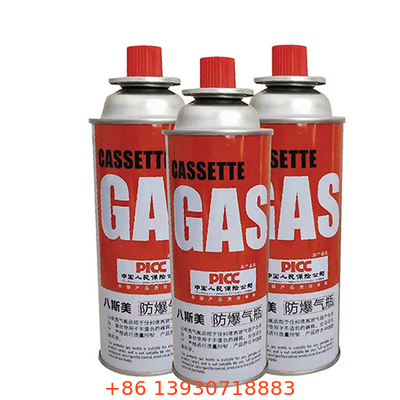 Siling gas butan tinplate 65 x 158 mm spesifikasi