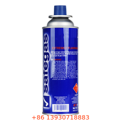Tinplate Butane Gas Canister untuk Hot Pot dengan Logo Disesuaikan
