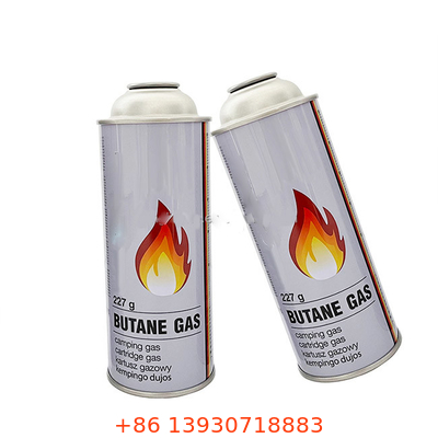 Tinplate Butane Gas Canister untuk Hot Pot dengan Logo Disesuaikan