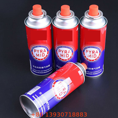 Tinplate Butane Gas Canister untuk Hot Pot dengan Logo Disesuaikan