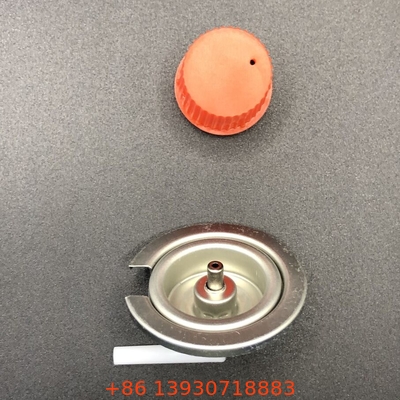 Camping Gas Butane Gas Valve dengan 1/4 Inch NPT Outlet Tinplate dan PP Aplikasi