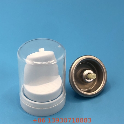Golden Aluminium Inverted Aerosol Hair Mousse Valve untuk aplikasi yang tepat