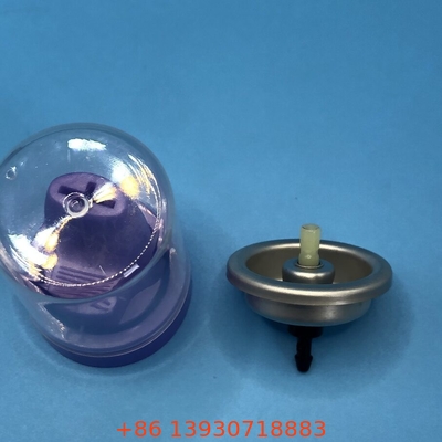 Standard Material Metered Aerosol Valve untuk Aluminium Kompatibilitas Universal