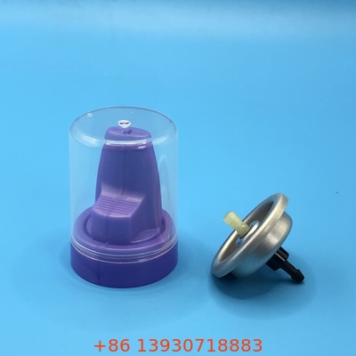 Multi Directional Hair Mousse Spray Valve Aplikasi tanpa usaha untuk penataan penutup penuh