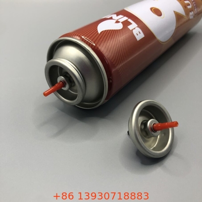 Ventil isi ulang pencahayaan gas suhu normal dengan gasket dalam Buna isi ulang tahan lama