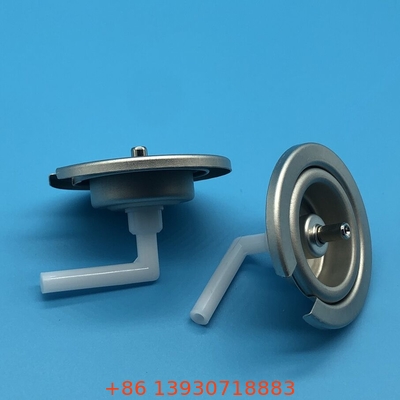 Katup gas spring stainless steel camping dengan gasket internal Buna untuk peralatan camping