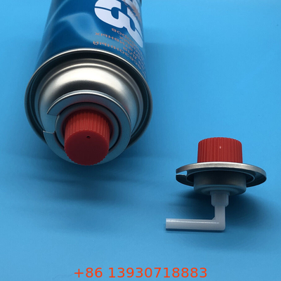 Katup gas spring stainless steel camping dengan gasket internal Buna untuk peralatan camping