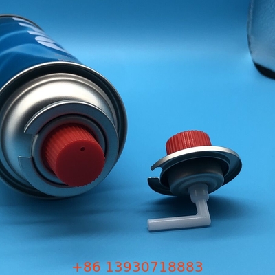 Katup gas spring stainless steel camping dengan gasket internal Buna untuk peralatan camping