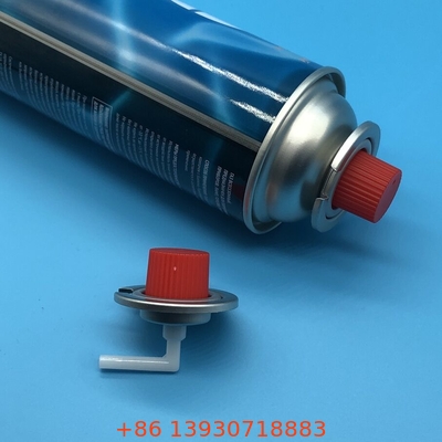 Katup gas butan spring stainless steel dengan batang katup kuningan untuk CGA 600 Inlet Thread