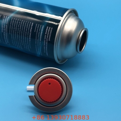 Katup gas butan spring stainless steel dengan batang katup kuningan untuk CGA 600 Inlet Thread