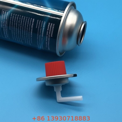 Katup gas butan spring stainless steel dengan batang katup kuningan untuk CGA 600 Inlet Thread