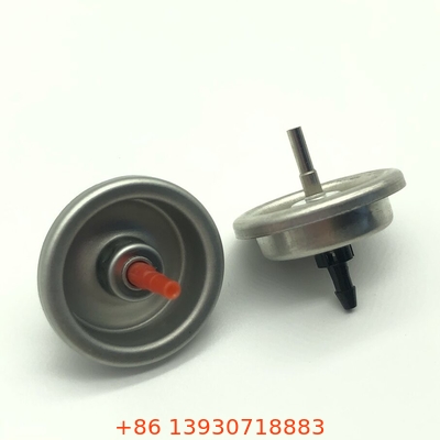 Plastik dan logam Butane Refill Valve untuk lebih ringan kaleng Stem Material Plastik