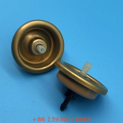 Ventil semprotan aerosol rambut Mousse dengan aktuator & tutup terbalik Dispensing untuk busa tebal, tidak ada limbah