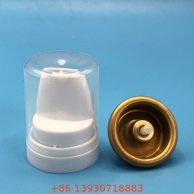 1 Inch Cosmetic Aerosol Valve dengan Foam Actuator untuk Salon Hair Styling