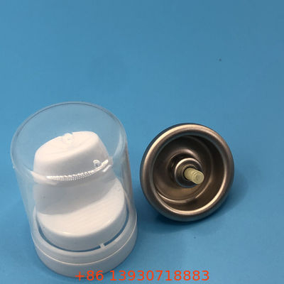 Klep Aluminium Aerosol yang tahan lama untuk penggunaan Mousse rambut