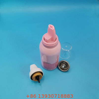 High-Precision Aerosol Hair Mousse Inverted Aluminum Valve for Uniform Foam Delivery