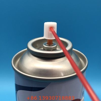 Katup semprot aerosol aliran terkonsentrasi bertekanan tinggi dengan konstruksi tahan kimia untuk pembersihan mesin 360 derajat