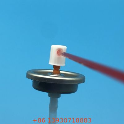 Katup Aerosol Pembersih Karburator dengan Semprotan Terkonsentrasi Bertekanan Tinggi, Konstruksi Tahan Bahan Kimia, dan Operasi 360 Derajat