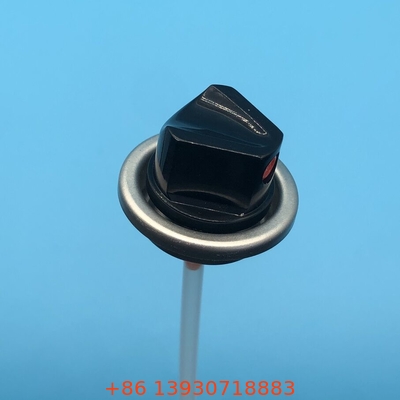 Katup cet semprotan lubang tunggal atau ganda dengan gasket luar Buna