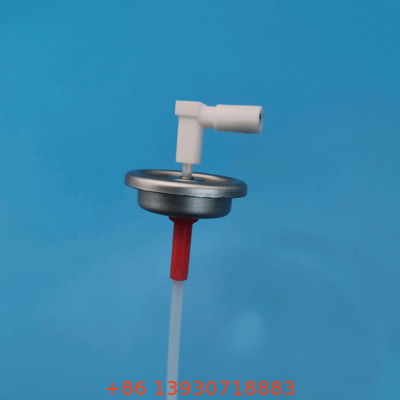 High-Standard Metered Aerosol Valve 0.1-0.2 Ml/s Aliran Kecepatan Button Aktuator Pelabuhan Tianjin
