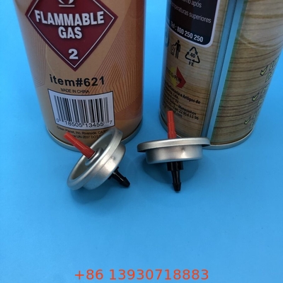 Ergonomis Gas Lighter Refill Valve Satu Inci Sistem Kontrol yang ketat Dan waktu tempuh yang singkat