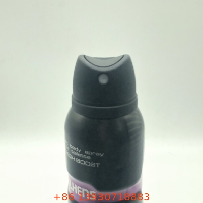 Jenis Semprot Kontinyu Deodorant Valve Body Spray untuk pasar Unisex