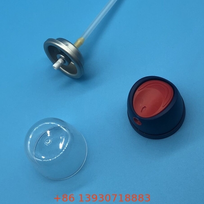 Bahan Aluminium Deodorant Body Spray Valve untuk perlindungan tanpa bau yang abadi