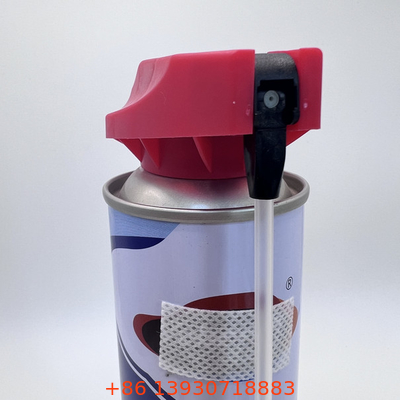 Aerosol Spray Outlet dan tabung ekstensi Nozzle diameter 35.13mm bahan PP tersedia