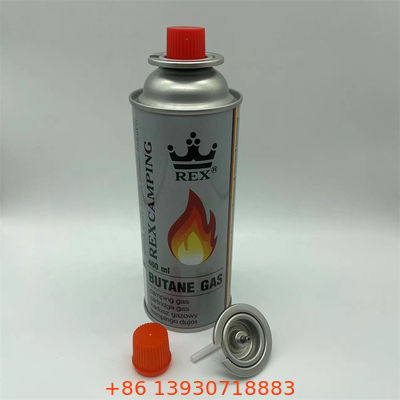 220g Dan 227g Kuning Butane Gas Canister untuk Butane Gas dan Lighter Gas