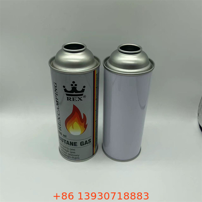 Dinding lurus Butane Gas Canister untuk memasak Bahan bakar Tipe Butane Gas dan gas propana