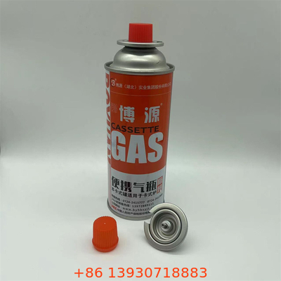 Orange Etc Butane Gas Canister untuk Gas Lebih Ringan dan Dinding Langsung