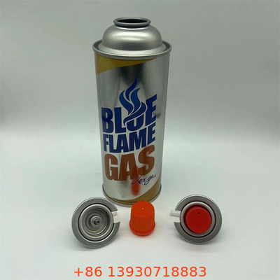 65 X 158 mm Butane Gas Cylinder untuk peralatan memasak panci panas