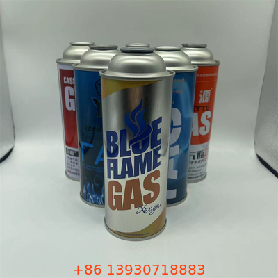 Dinding lurus Butane Gas Canister untuk memasak Bahan bakar Tipe Butane Gas dan gas propana
