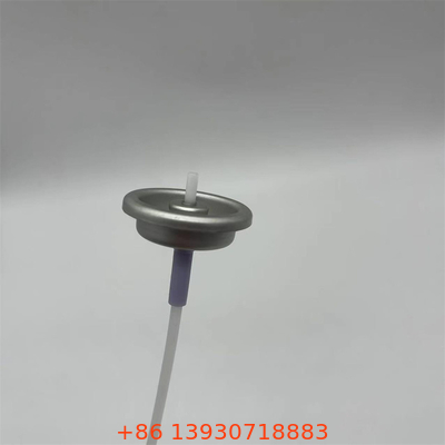 Button Actuator Perak Aluminium Spray Rate Satu Inch Air Freshener Meter Valve Actuator