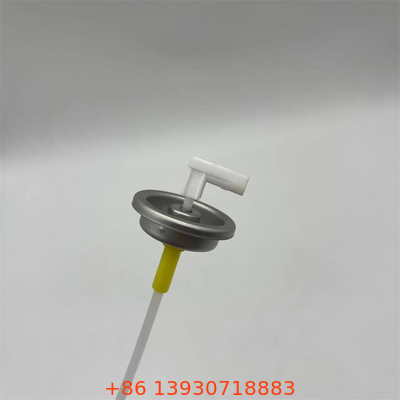 Button Actuator Perak Aluminium Spray Rate Satu Inch Air Freshener Meter Valve Actuator