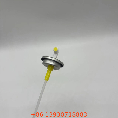 Button Actuator Perak Aluminium Spray Rate Satu Inch Air Freshener Meter Valve Actuator