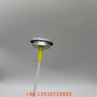 Aluminium Mist Aerosol Valve Dengan Sampel Gratis Warna Perak Kompatibilitas Universal