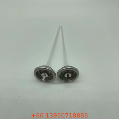 Button Actuator Aluminium Aerosol Valve dengan Pola Semprot Kabut dalam 50-200mcl Tingkat
