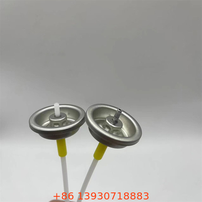 Aluminium Mist Aerosol Valve Dengan Sampel Gratis Warna Perak Kompatibilitas Universal