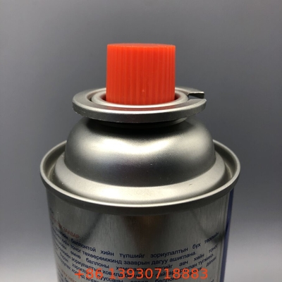 Katup lurus Stem Butane Gas Valve dengan 1/4 Inch NPT Outlet Thread dan Buna Outer Gasket