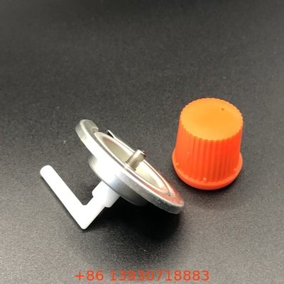 Handle Color Black Butane Gas Valve dengan CGA 600 Inlet Thread