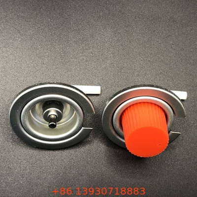 1/4 inci NPT Outlet Thread Blue Flame Gas Stove untuk Butane Gas Camping Stove